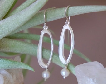 Petal & Pearl French-wire Earrings