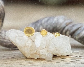 Gold Dottie Studs
