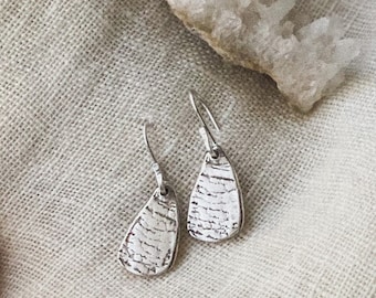 Cedar Teardrop Earrings