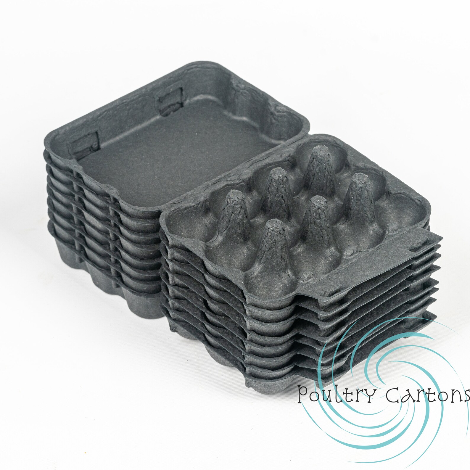 100 Black Paper Quail Egg Cartons 12 Eggs Etsy