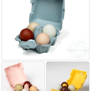Spring Fling Paper Pulp Chicken Egg Cartons (4 eggs)