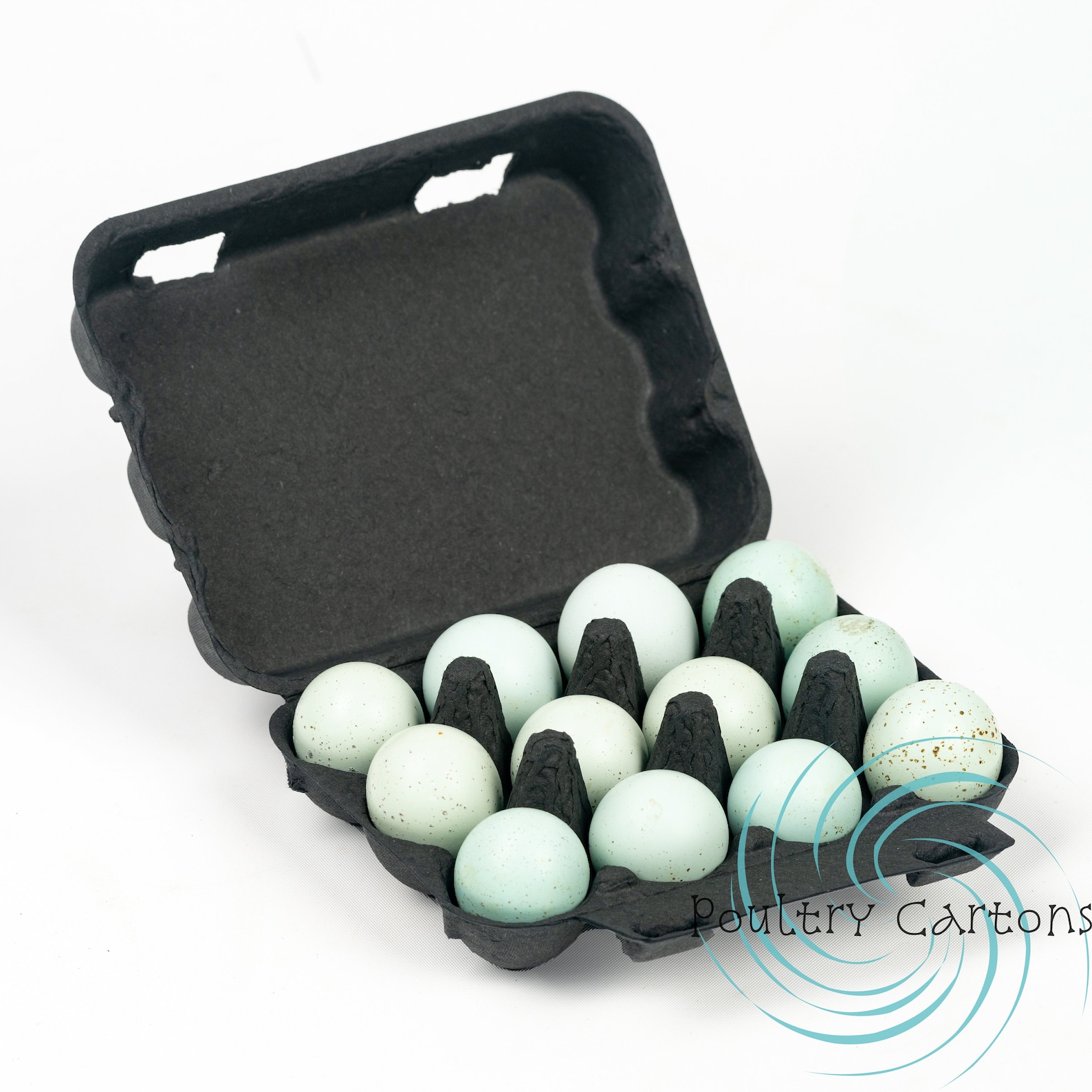 100 Black Paper Quail Egg Cartons 12 Eggs Etsy