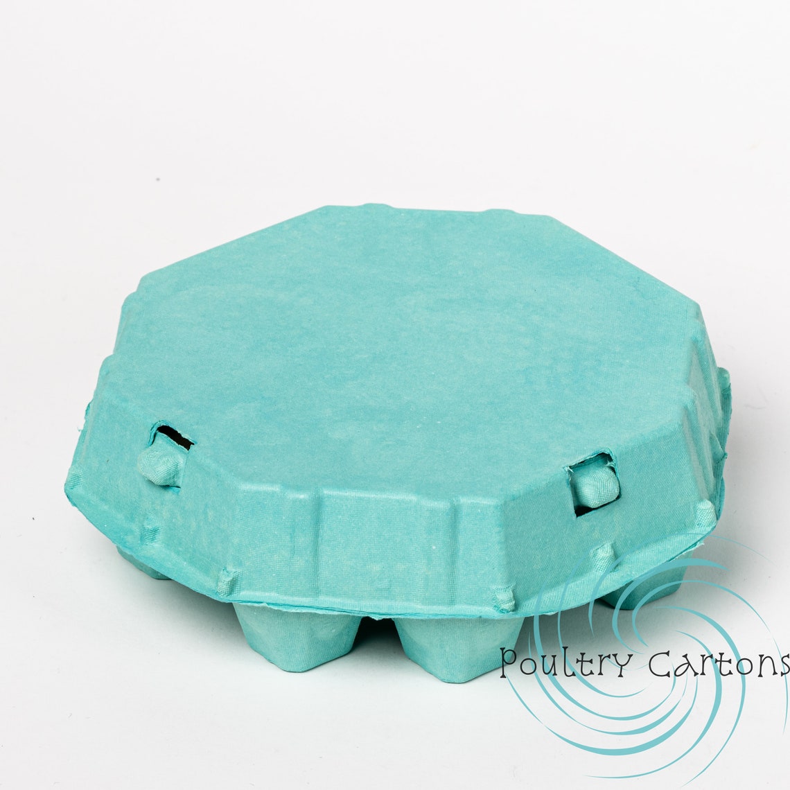 Blue Octagon Egg Cartons Etsy
