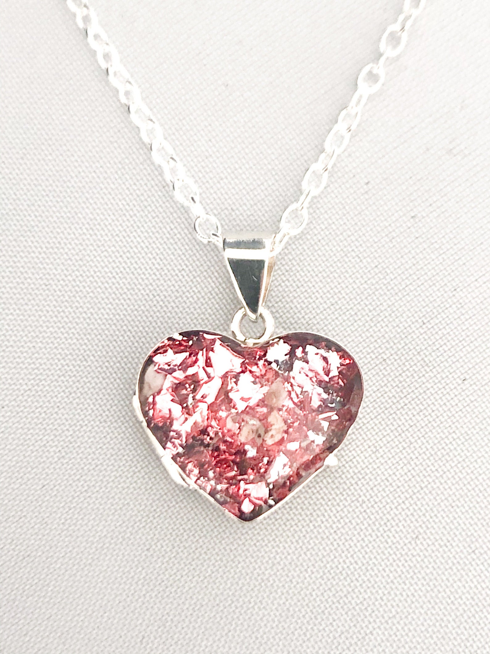 Ashes Resin Human Pet jewellery 15mm locket heart pendant Etsy