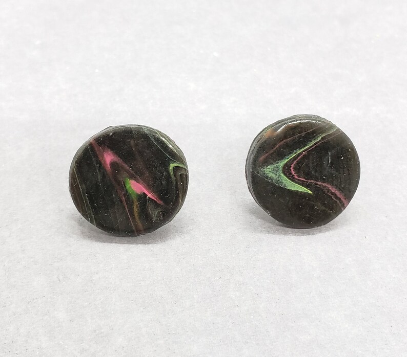 Neon Lights Stud Earrings