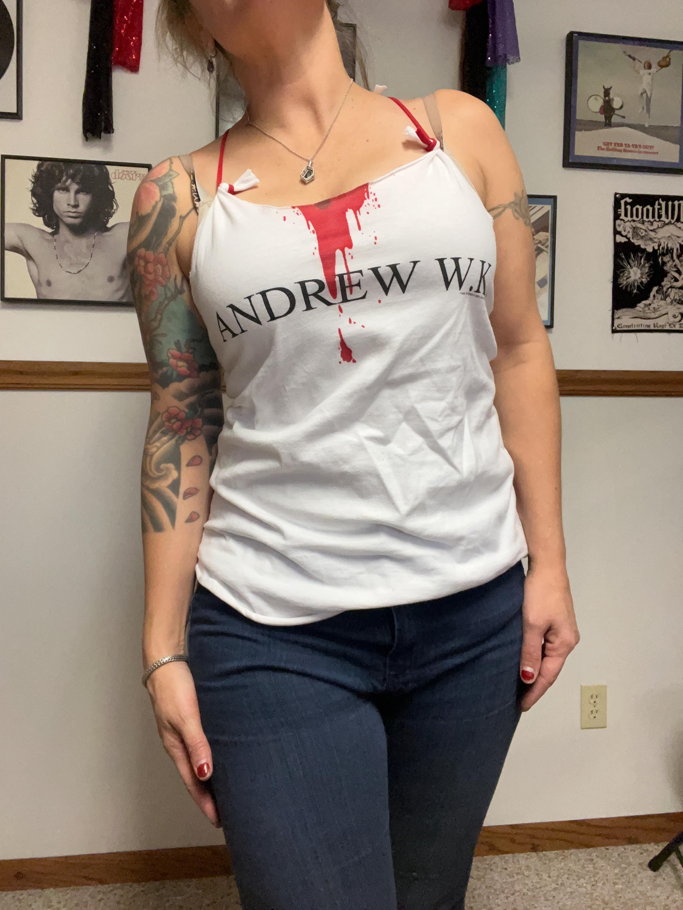 Andrew Wk Shirt - Etsy Singapore