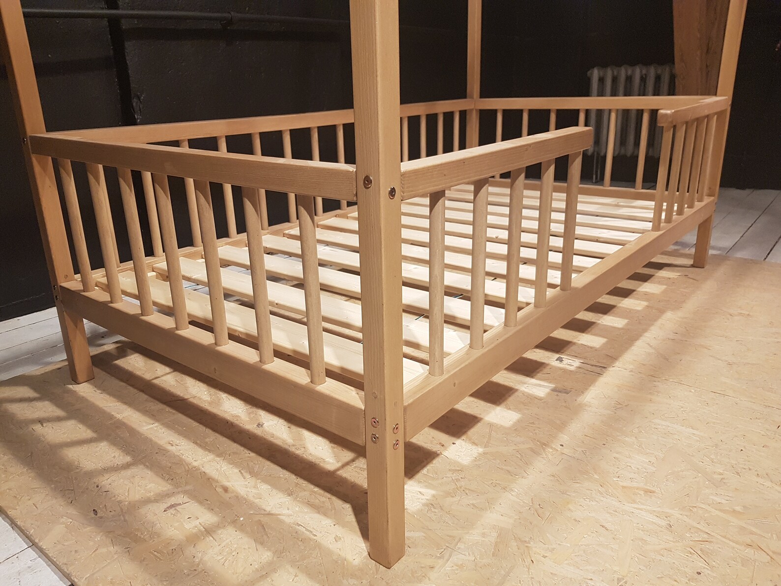 Lifted house bed Crib bed Toddler bed Twin size bed Fulls Etsy