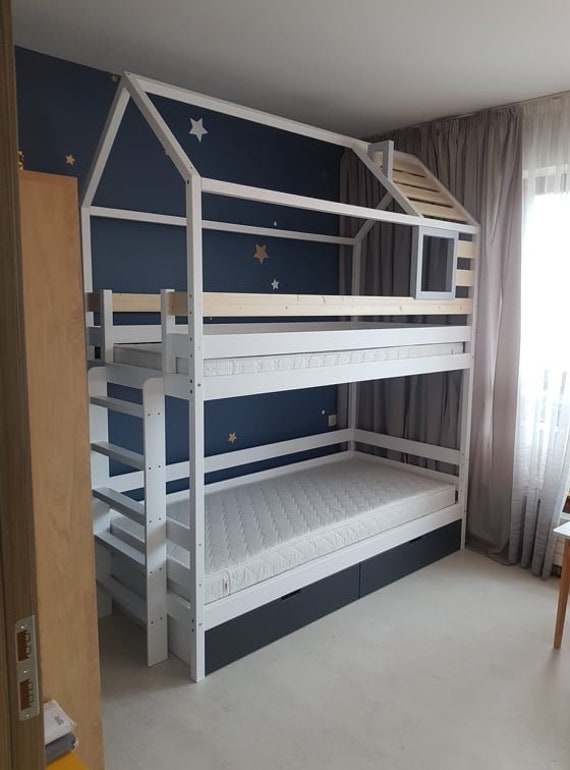 loft bed with crib