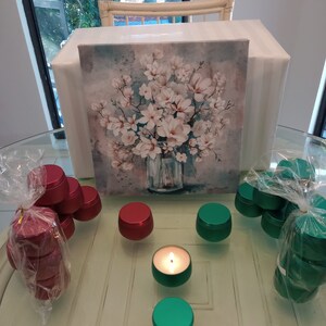 Scented Candles, Soy, multiple scents, Tins, Votive size