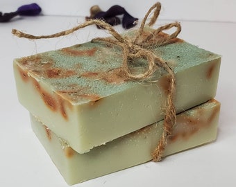 Eucalyptus Lily Cold Sinus Allergies Natural Soap Bar| Gift for Her