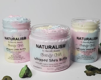 Baeville Whipped Shea Body Butta|Shea Butter|4oz 6oz 8oz 10oz