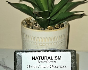 Green Tea & SeaMoss Natural Soap Bar