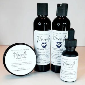 Manville (Men) Grooming Beard Care Gift Set|Gift for Him|Beard Butter|Beard Kit|Beard Oil| Beard Grooming Kit