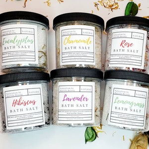 Bath Salt Bundle or Gift Set