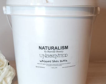 Wholesale Gallon|Unscented|Whipped Shea Butter|Natural Ingredients