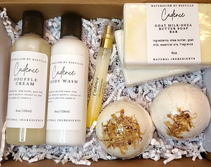 Self Care Gift Sets|Handmade|Organic|Holiday|Gift for Her|Bridesmaids|New Scents