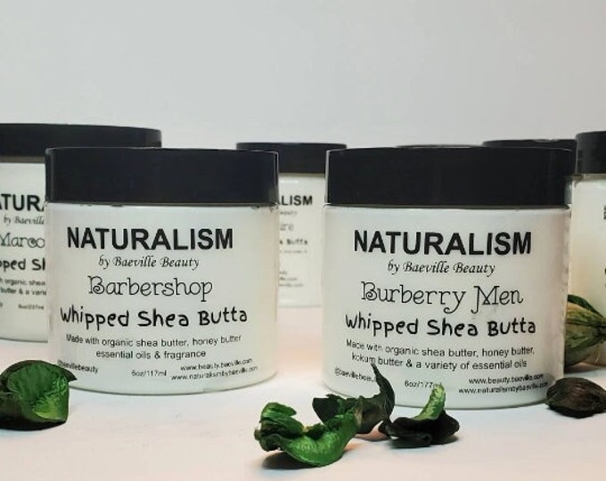 Men Whipped Shea Body Butta|Beard Butter|Manville by Baeville Beauty