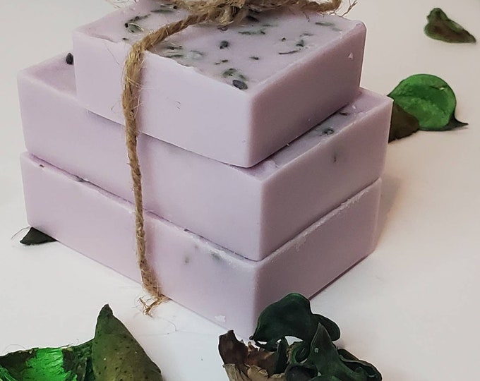 Wholesale Lavender Natural Soap Bars infused with Lavender Beads|Private Label| No Label