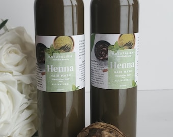 Organic Henna Hair Mask |Conditioner|