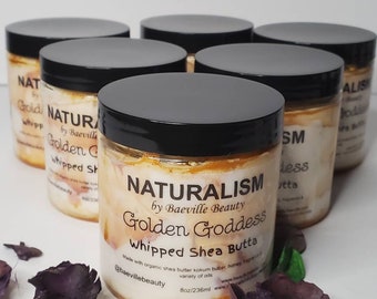 Wholesale 10-8oz Golden Goddess Shimmer Whipped Body Butters| Private Label| No Label