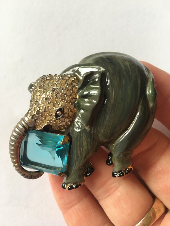 Corocraft sterling Elephant rare