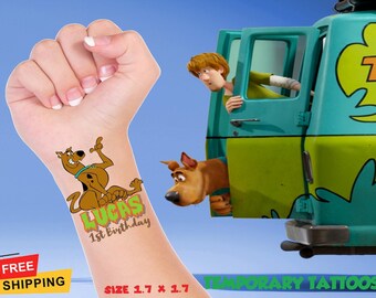 Scooby Doo Tattoos Etsy