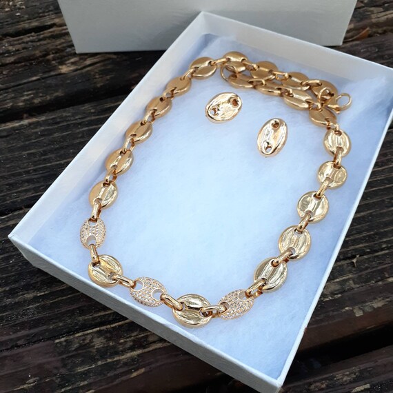 gucci 18k gold chain