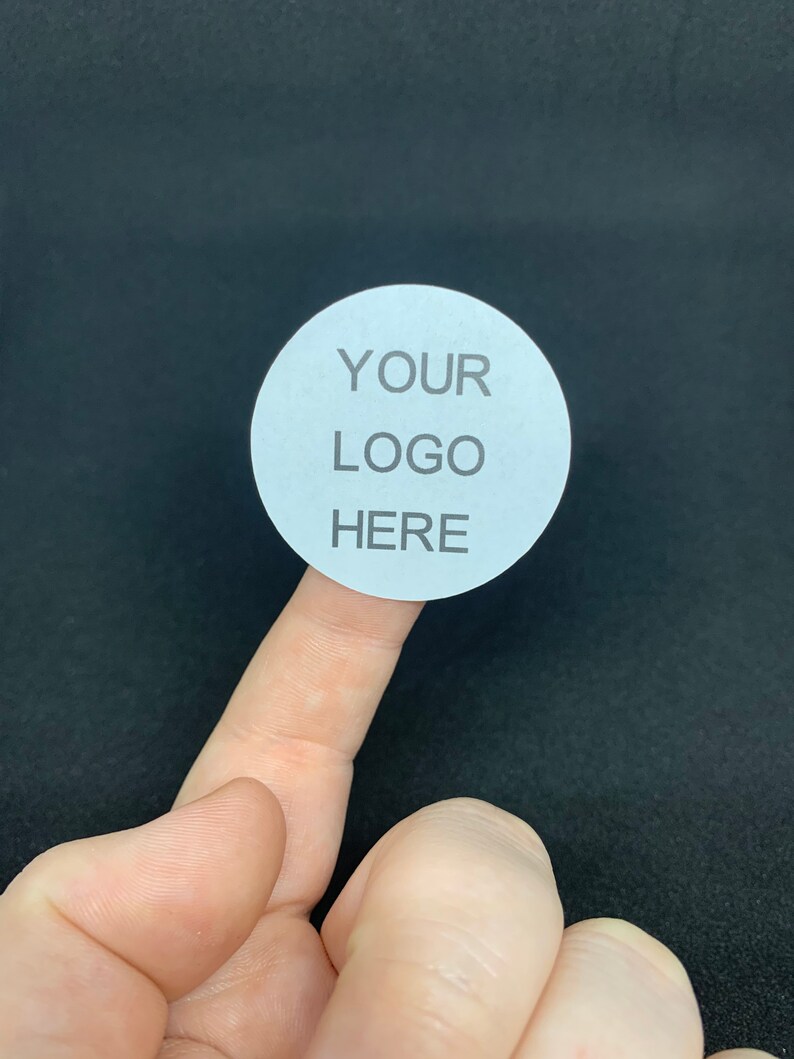 Personalised Business Logo Stickers Labels Packaging Business Etsy