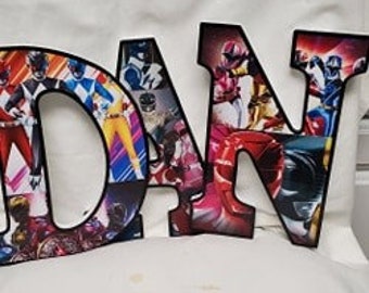 Power Rangers Decor Etsy