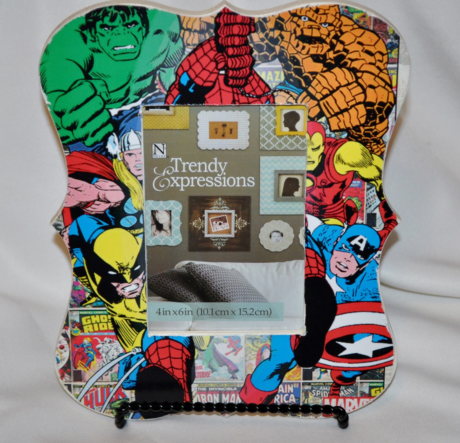 Marvel Comic Inspired Picture Frame Personalized Etsy