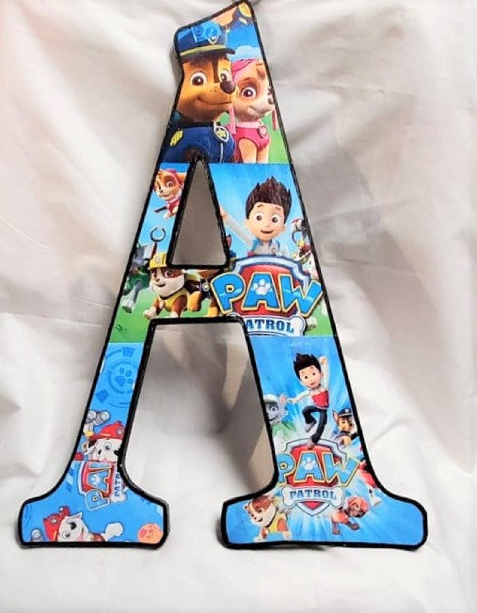 Paw Patrol Inspired 20 Wooden Letters | Etsy