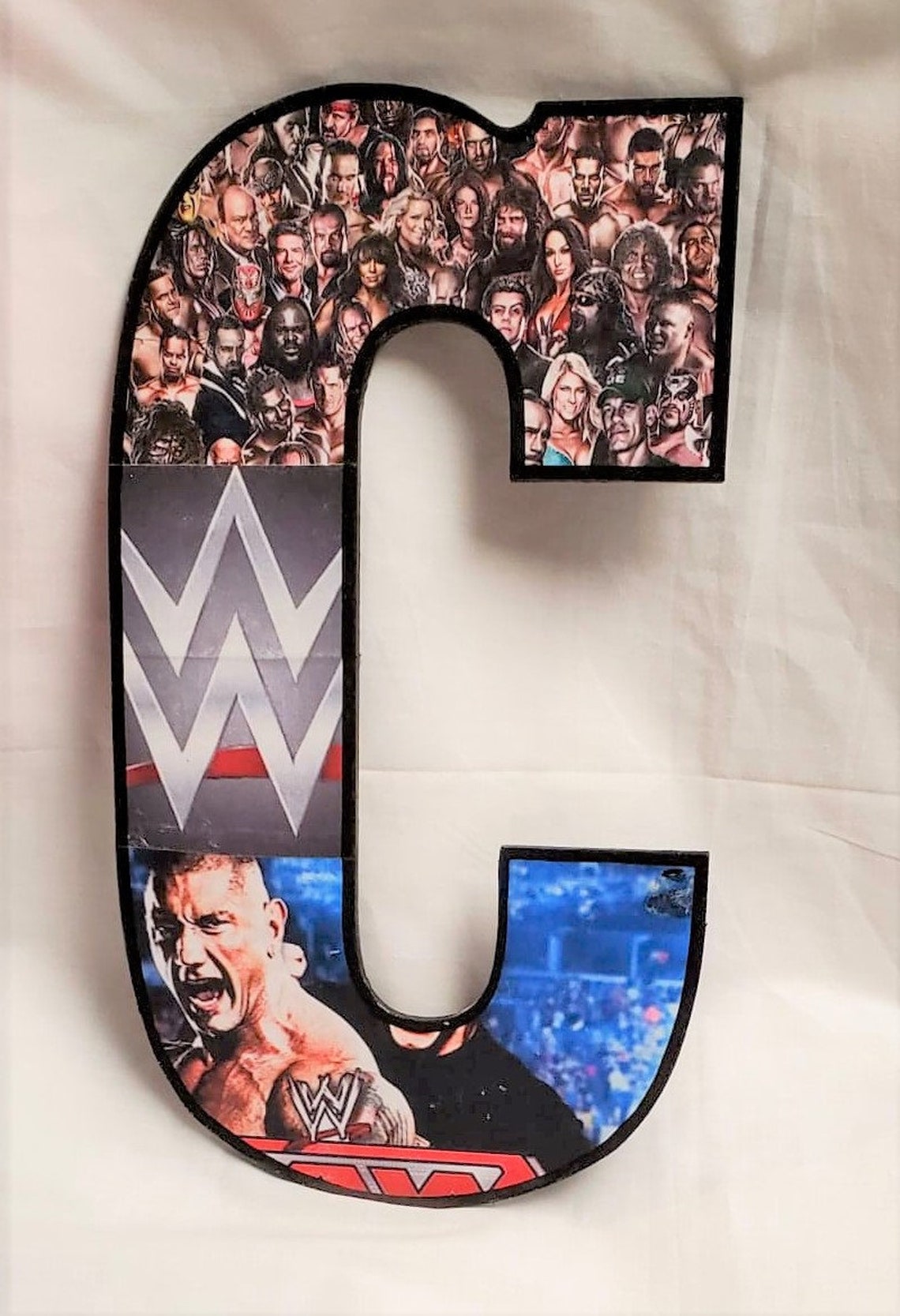WWE Inspired 13 Wooden Letters | Etsy