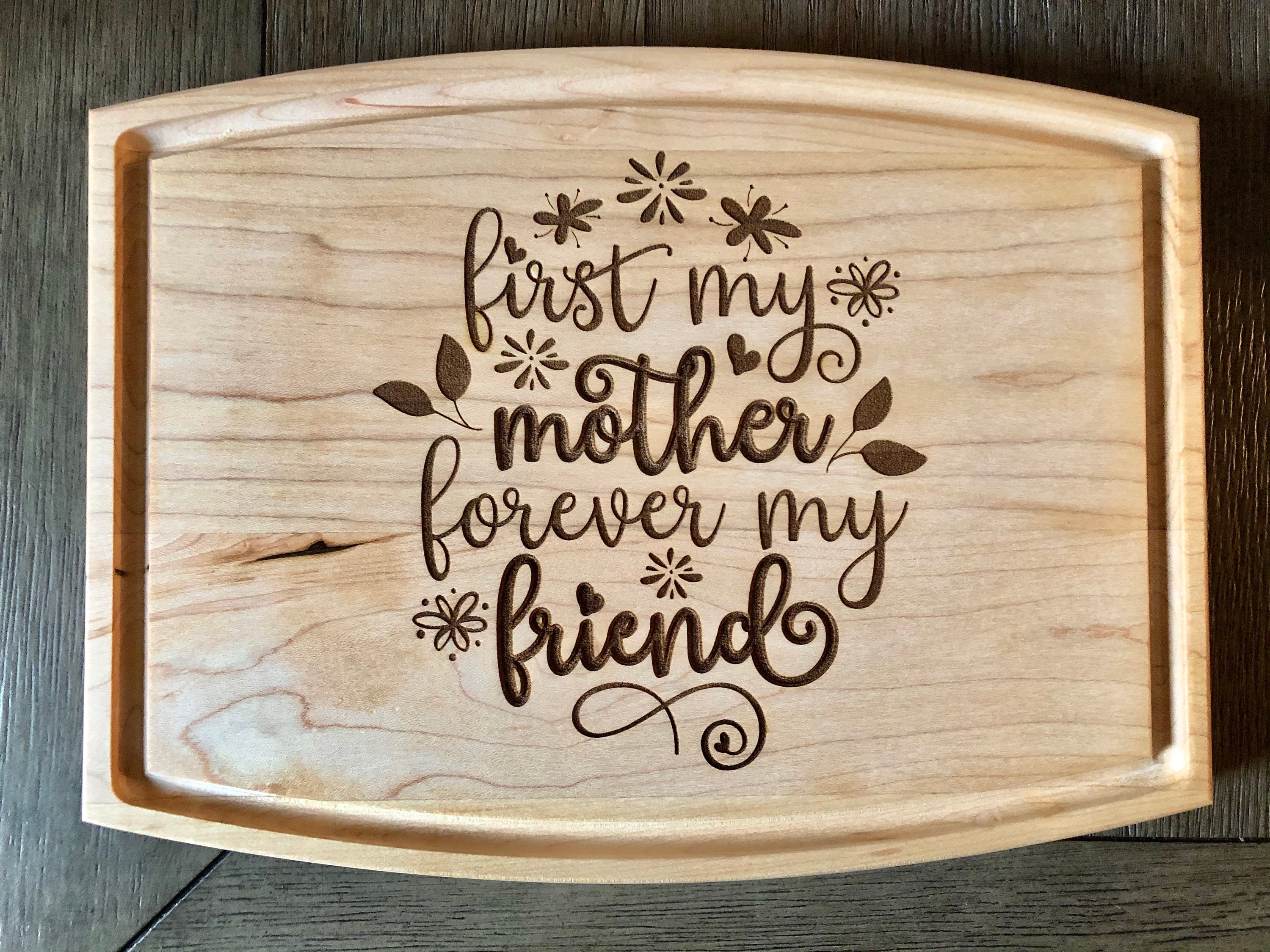 Mom Cutting Board Personalized Cutting Board for Mom Custom Etsy