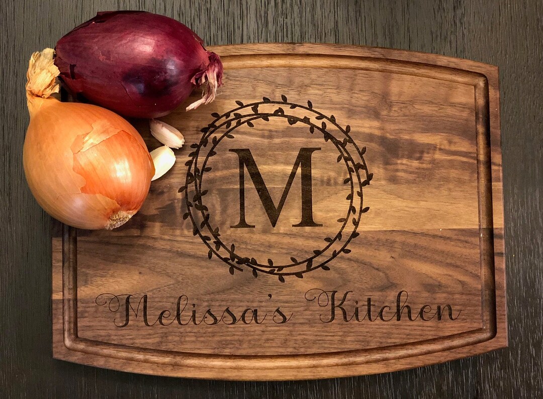 Kitchen Gift for Her, Personalized Cutting Board, Custom Cutting Board