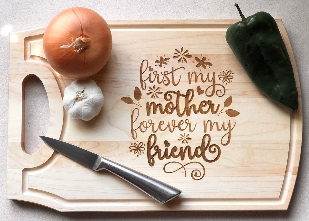 Mom Cutting Board Personalized Cutting Board for Mom Custom Etsy