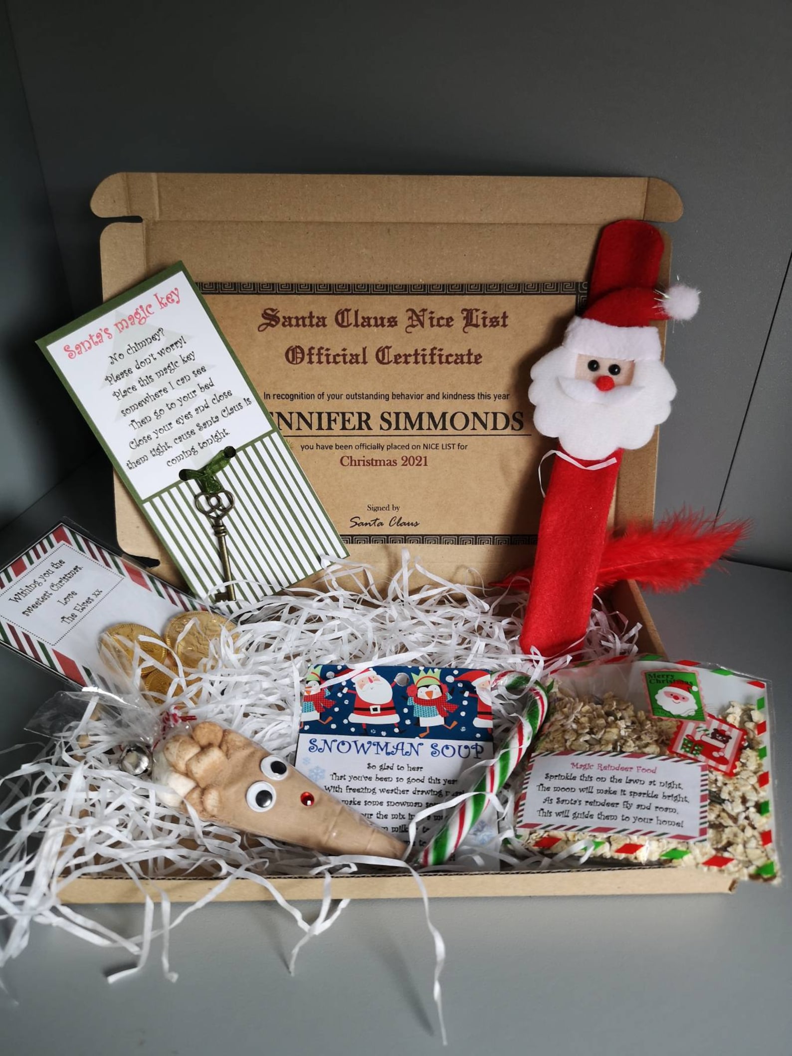 Christmas Eve Box Fillers Stocking Fillers Santa's  Etsy