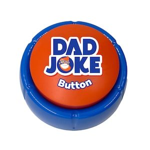 Papa Witz sprechender Knopf | 100+ Corny Dad Witze, lustiges Geschenk für den Vatertag oder Geschenk für Papa