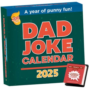 2025 Dad Joke-kalender: dagelijkse papagrappen die papa het hele jaar aan het lachen houden! - Dagelijkse grappen voor een heel jaar punnyplezier!
