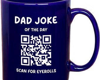 Daily Dad Joke Mug - Perfect Father's Day Gift for The Dad Joke Lover - New Dad Jokes Year after Year - The Gift That Keeps on Giving