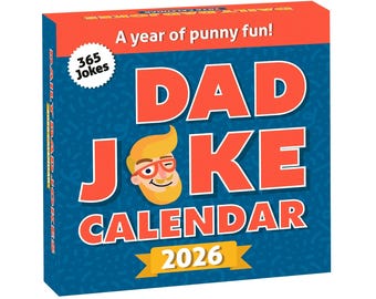 2026 Dad Joke Calendar - Daily Dad Jokes That Will Keep Dad Laughing All Year Long! - Day to Day Jokes For a Whole Year of Punny Fun!