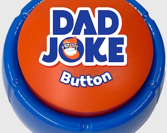 Dad Joke Talking Button | 100+ Corny Dad Jokes, Funny Present for Fathers Day or Gift For Dad