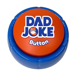Dad Joke Talking Button | 100+ Corny Dad Jokes, Funny Present for Fathers Day or Gift For Dad
