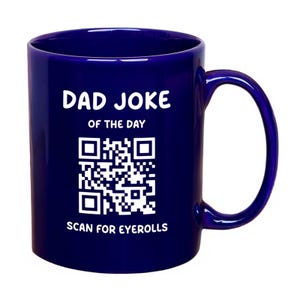 Daily Dad Joke Mug - Perfect Father's Day Gift for The Dad Joke Lover - New Dad Jokes Year after Year - The Gift That Keeps on Giving