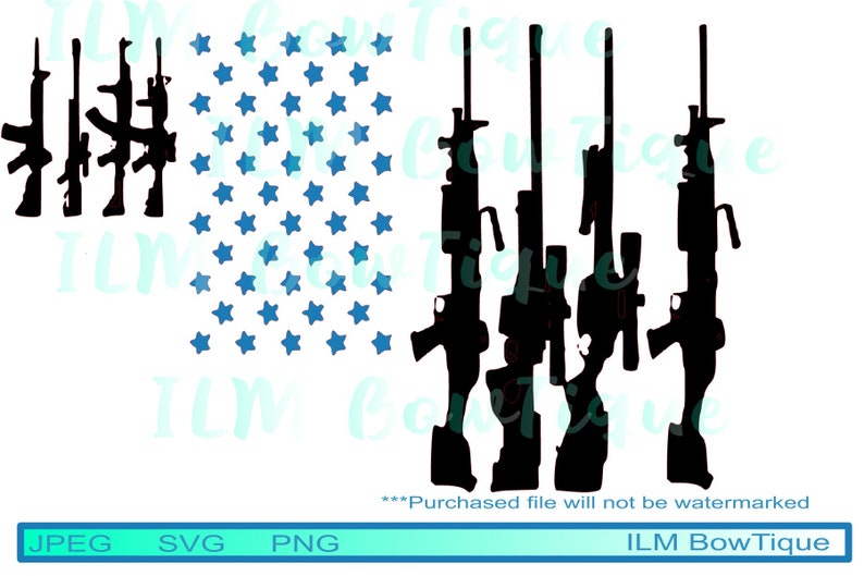 AR 15 Flag SVG JPEG Png - Etsy