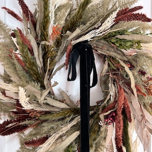 fall wreath, fall decor, outdoor wreath, front door wreath, thanksgiving wreath, thanksgiving decor
