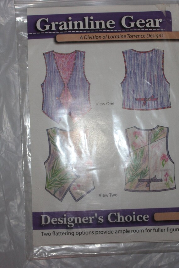 Grainline Gear Vest Pattern suitable for Fuller Fi