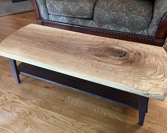 Unique Ash & Black Walnut Coffee Table