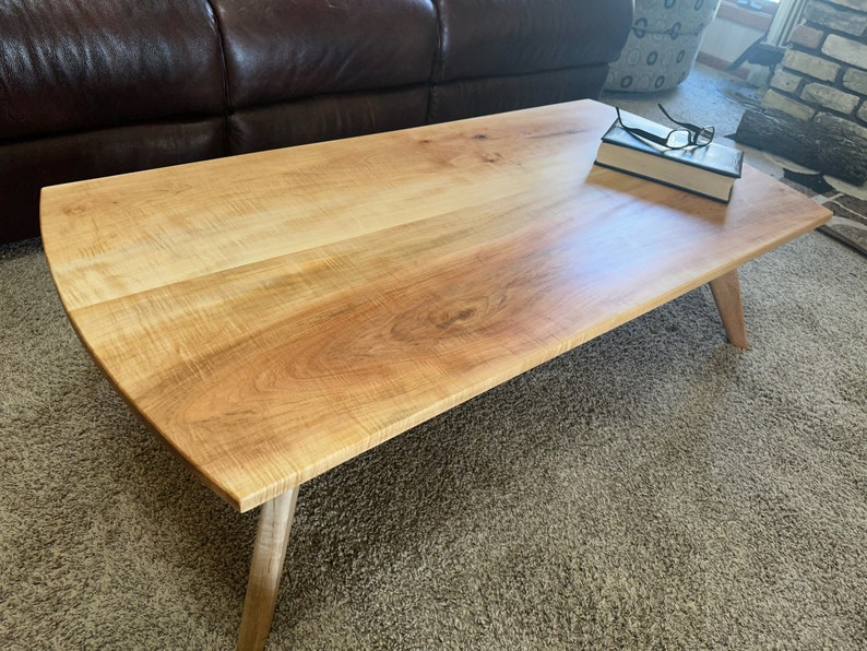 Solid Maple Coffee Table Etsy