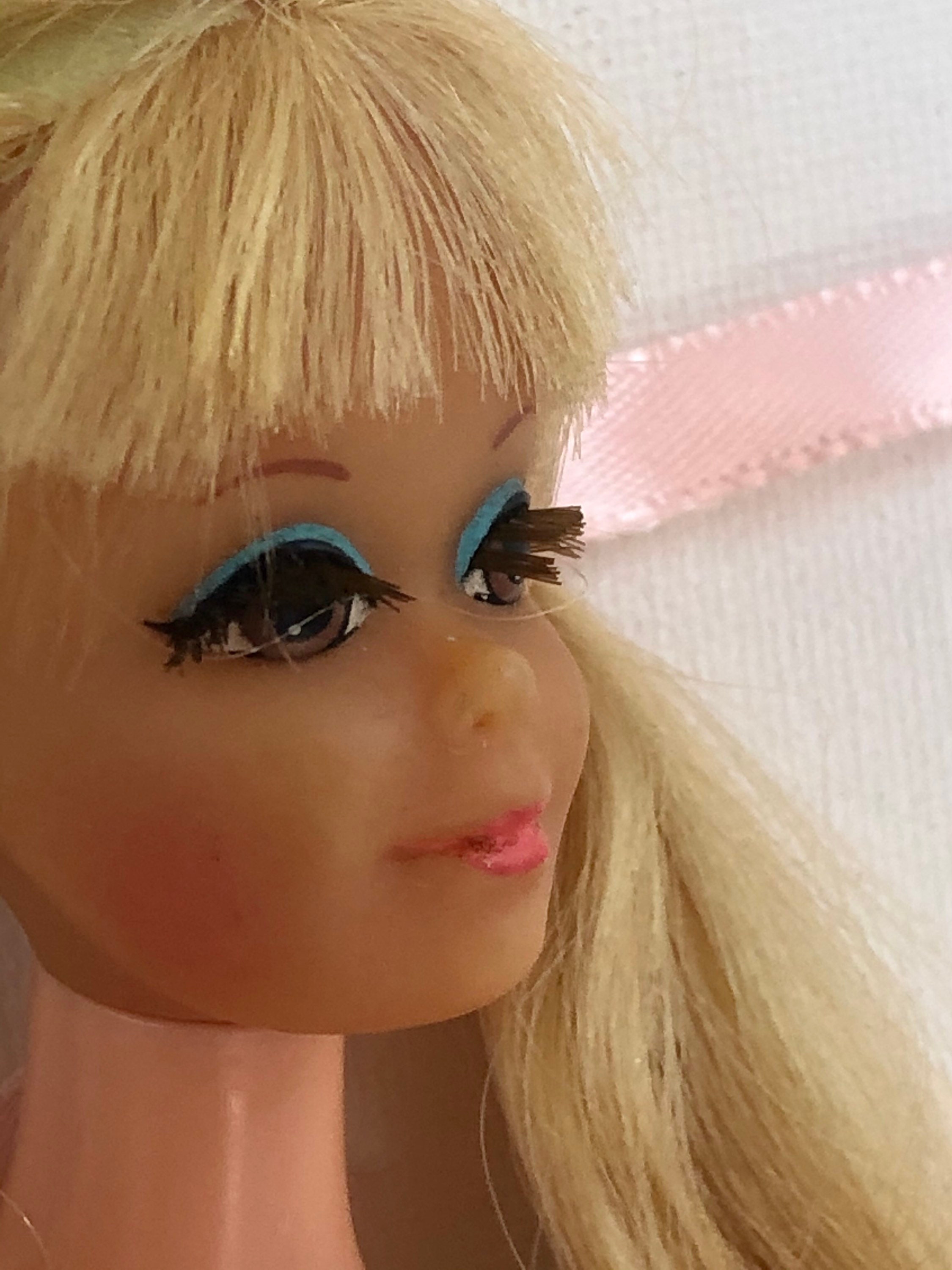 Vintage 1966 Real Eyelashes Barbie Doll Etsy