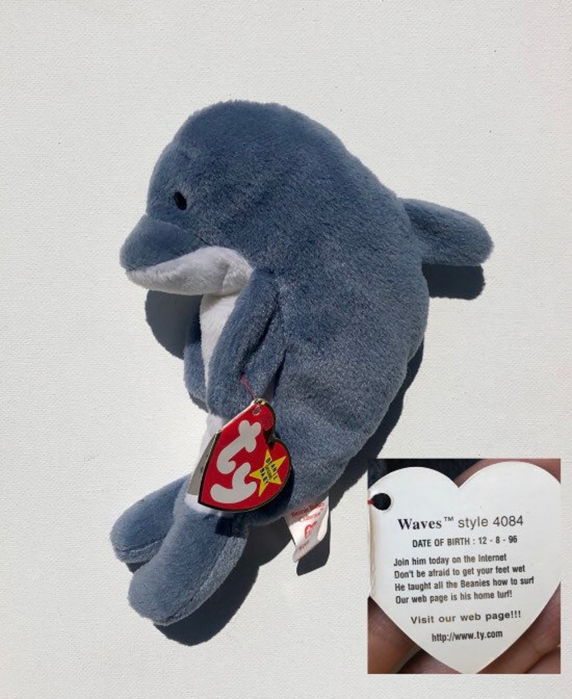 Vintage 1996 FACTORY ERROR MISTAGGED Echo Beanie Baby with Etsy